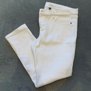 New York & Company White Jean Leggings